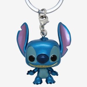Funko Pop Stitch keychain metallic